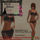 Paris Bikini Set Sequin Line