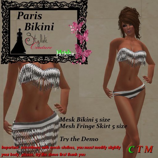Paris Bikini Set DG Stripe