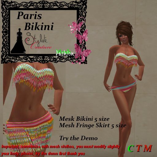 Paris Bikini Set Color Line 2