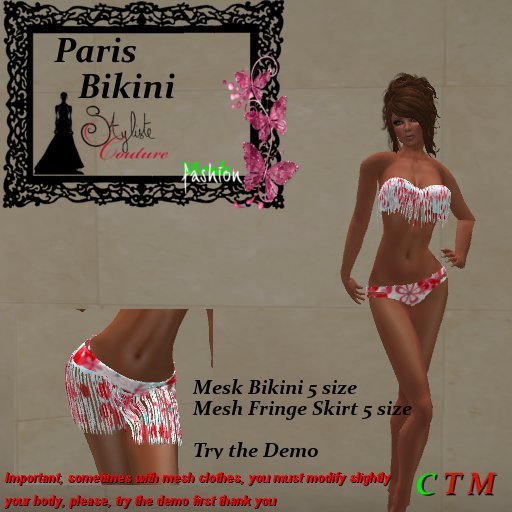 Paris Bikini Set Flower