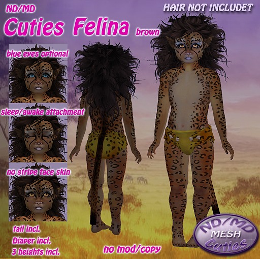 ND/MD Cuties Felina brown