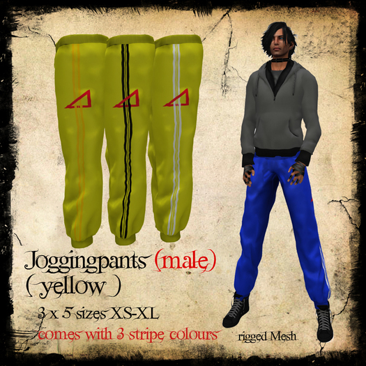 ::Chaly's:: Jogging Pants yellow