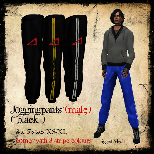 ::Chaly's:: Jogging Pants black