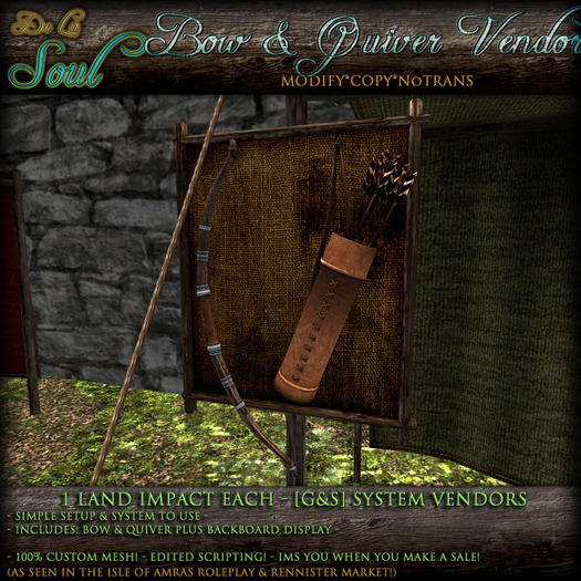 DLS~[G&S] Vendors - Bow & Quiver (RETIRED)