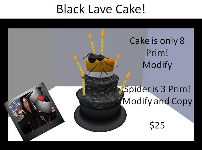 Black Lava Cake