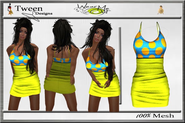 Going Sexy Mini Dress  Yellow