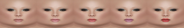 .:TheShe:. Kelly Skin 5 Make-up Style PALE-2-