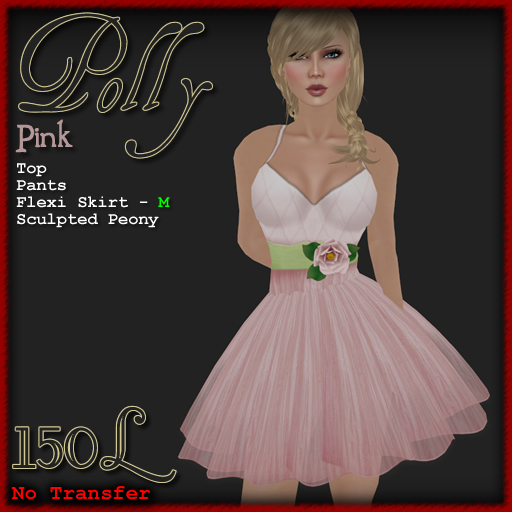 [ Demure ] Polly Dress - Pink