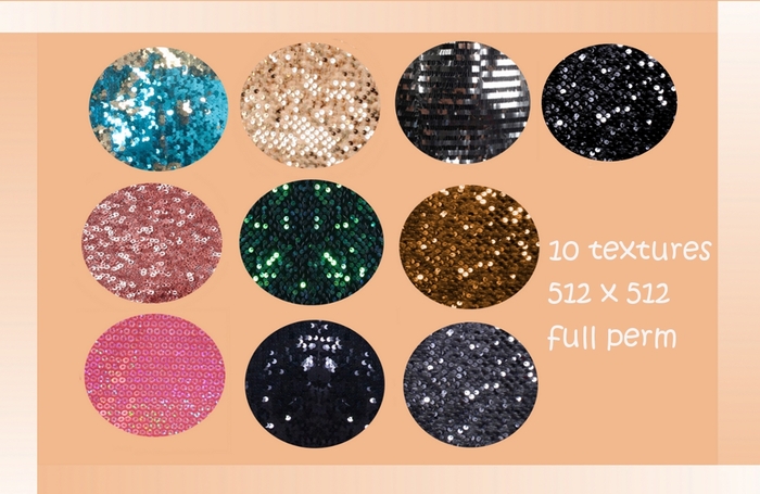 **Stylovely** - 10 textures Sequin