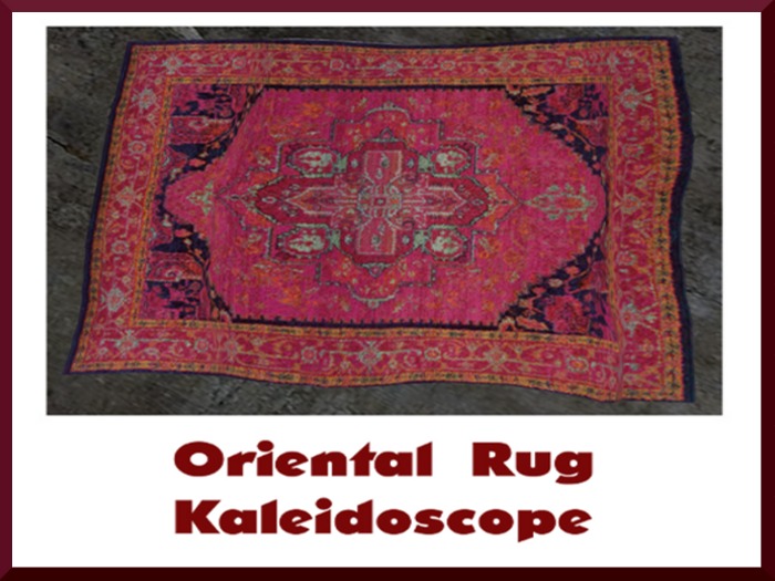 Oriental  Rug Kaleidoscope