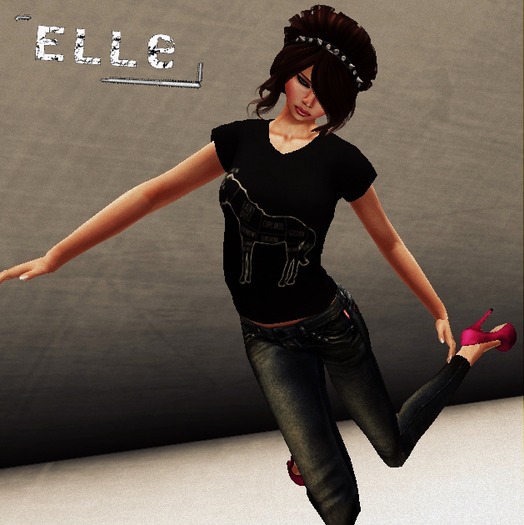 [Elle] Happiness Tee Ladies