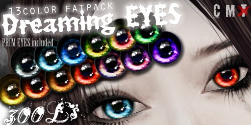 <<< np >>> Dreaming EYES 13 color FAT PACK discount 80L$ 