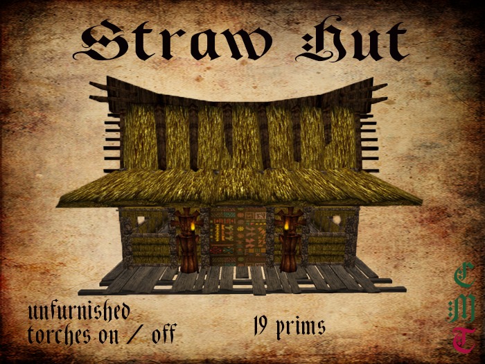 straw hut
