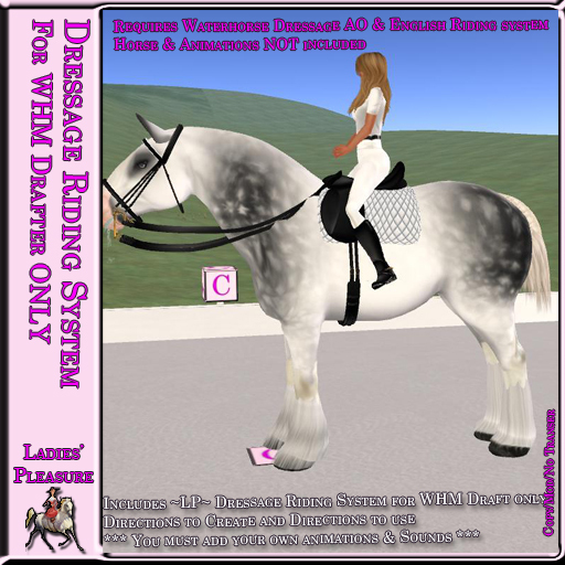 ~LP~ Dressage Riding System WHM DRAFT BOXED