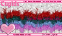 *Cupids Textures * 21 SEAMLESS ROW OF FEATHERS