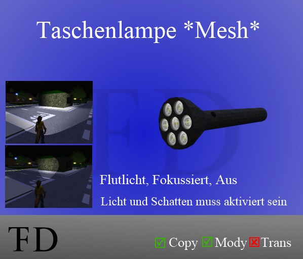 [TFD] Taschenlampe (boxed)