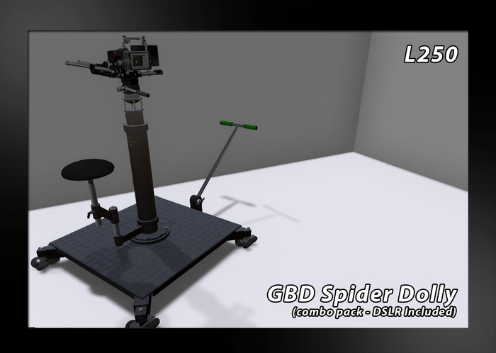 GBD Spider Dolly & DSLR Combo Pack