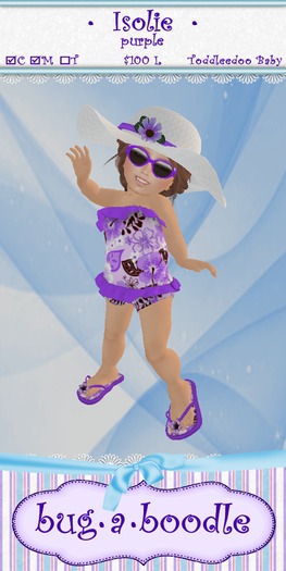 { b } Isolie Outfit (Purple) TDB