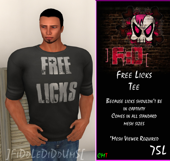 Free Licks Mens Tee