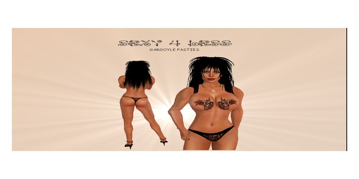 S4L GARGOYLE PASTIES