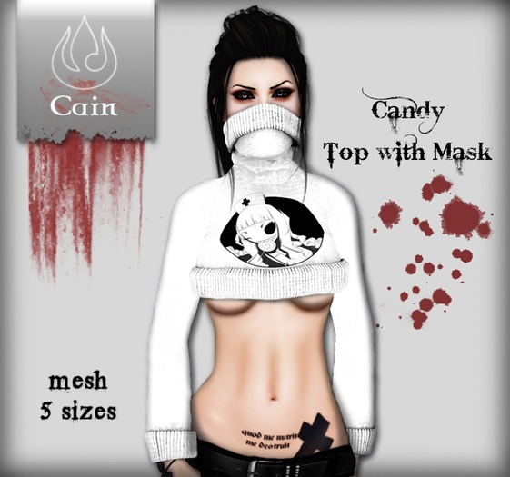 Cain - Candy - Top with Mask