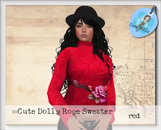 :::Cute Dolls::: Sweater Boxed