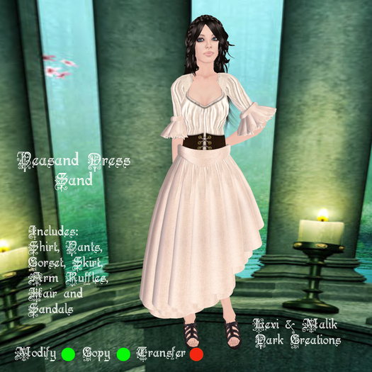 Peasand Dress Sand