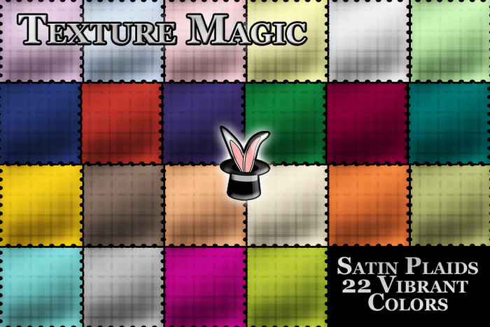 Texture Magic Satin Collection: Plaids