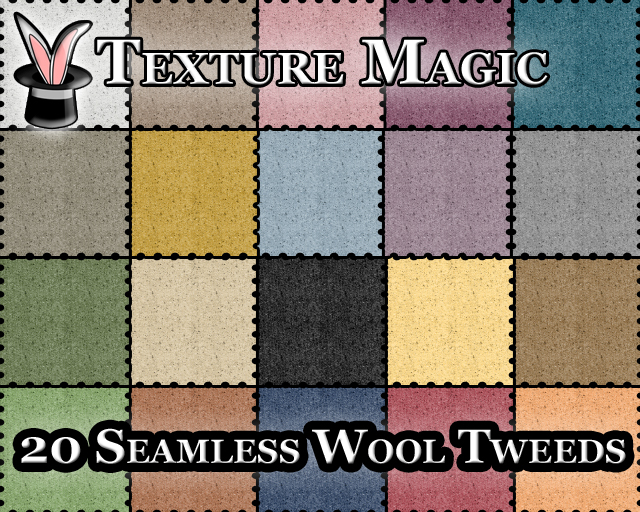 Texture Magic Wool Tweed Collection