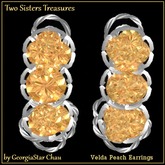 TST Velda Peach Earrings