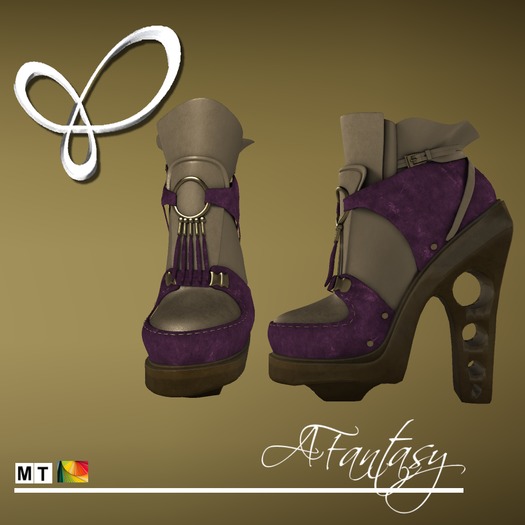 AFantasy Color Change AvanteGuarde High Heel Ankle Boots