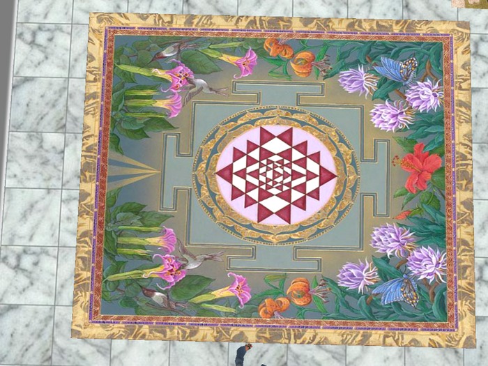 Lotus Floral  Rug