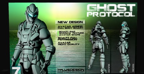 Second Life Marketplace - Ghost Protocol Full Avatar