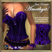 JUST CORSET -- AMETHYST! Mesh Corset