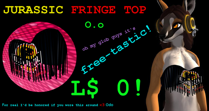 ::CLVRGRL:: Jurassic Finge Top Box