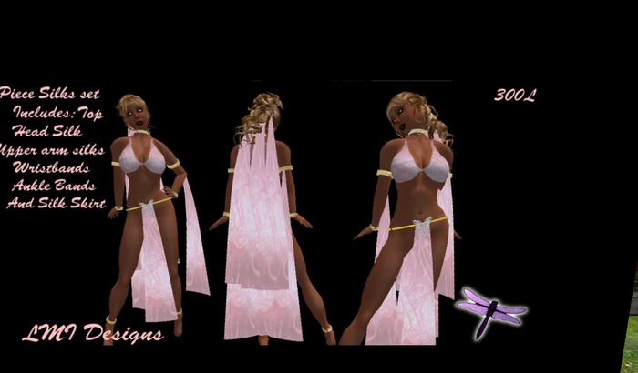 *LMI Pink Silks 9 Piece