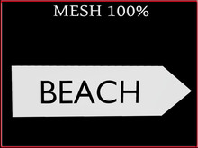 T-3D Creations [ BEACH - C ] MESH - Full Perm