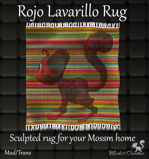 Rojo Lavarillo Rug