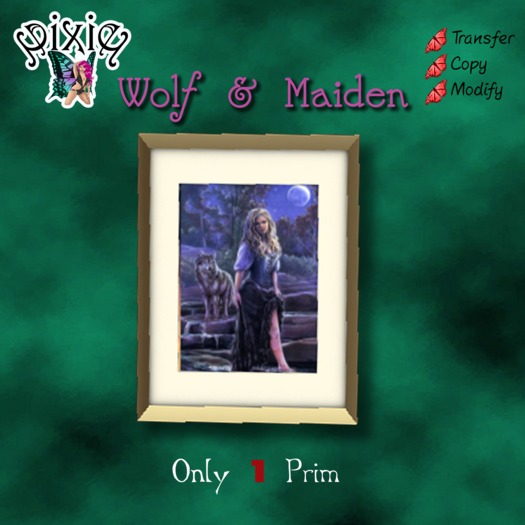 *Pixie* Wolf & Maiden Gold