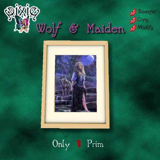 *Pixie* Wolf & Maiden Gold