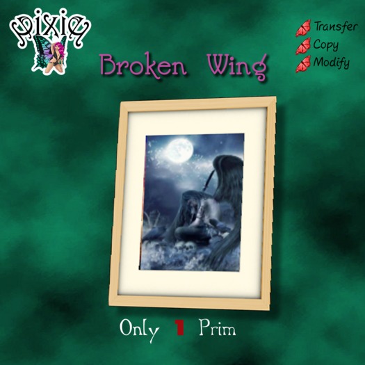 *Pixie* Broken Wing Wood