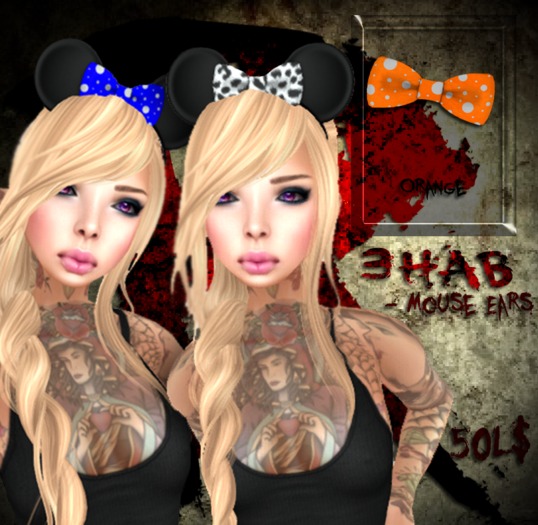 [R] Orange Mouse Ears