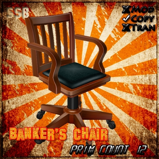 SSB Banker's Desk Chair (Boxed)
