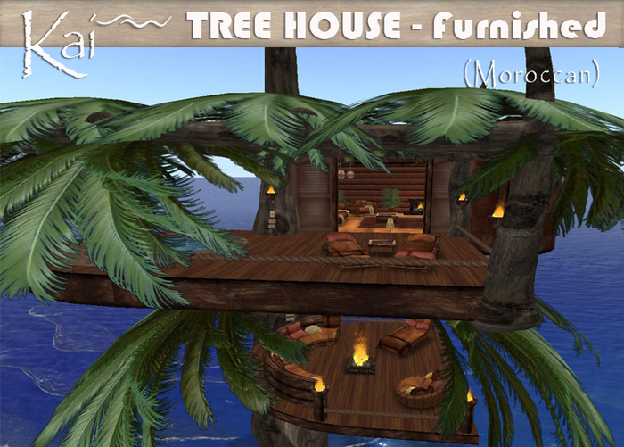 KAI - TREE HOUSE - FURNISHED white - COPY - boxed