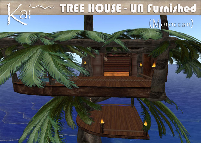 KAI - TREE HOUSE - FURNISHED white - COPY - boxed