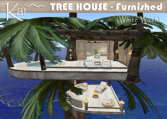KAI - TREE HOUSE - FURNISHED white - COPY - boxed
