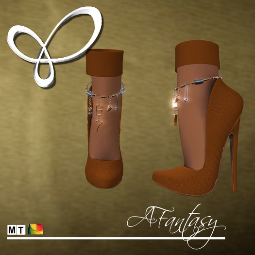 AFantasy Color Change High Heel Classics with Jewelry