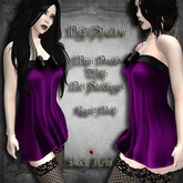 ~Black Arts~NightShadow Rigged Mesh Dress Purple