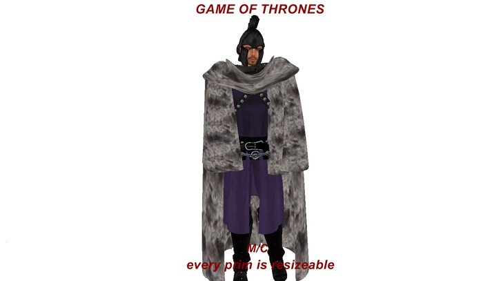 GAME OF THRONES PURPLE-MALE