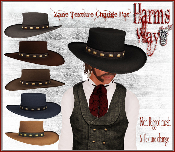 Harm's Way Maverick texture change hat